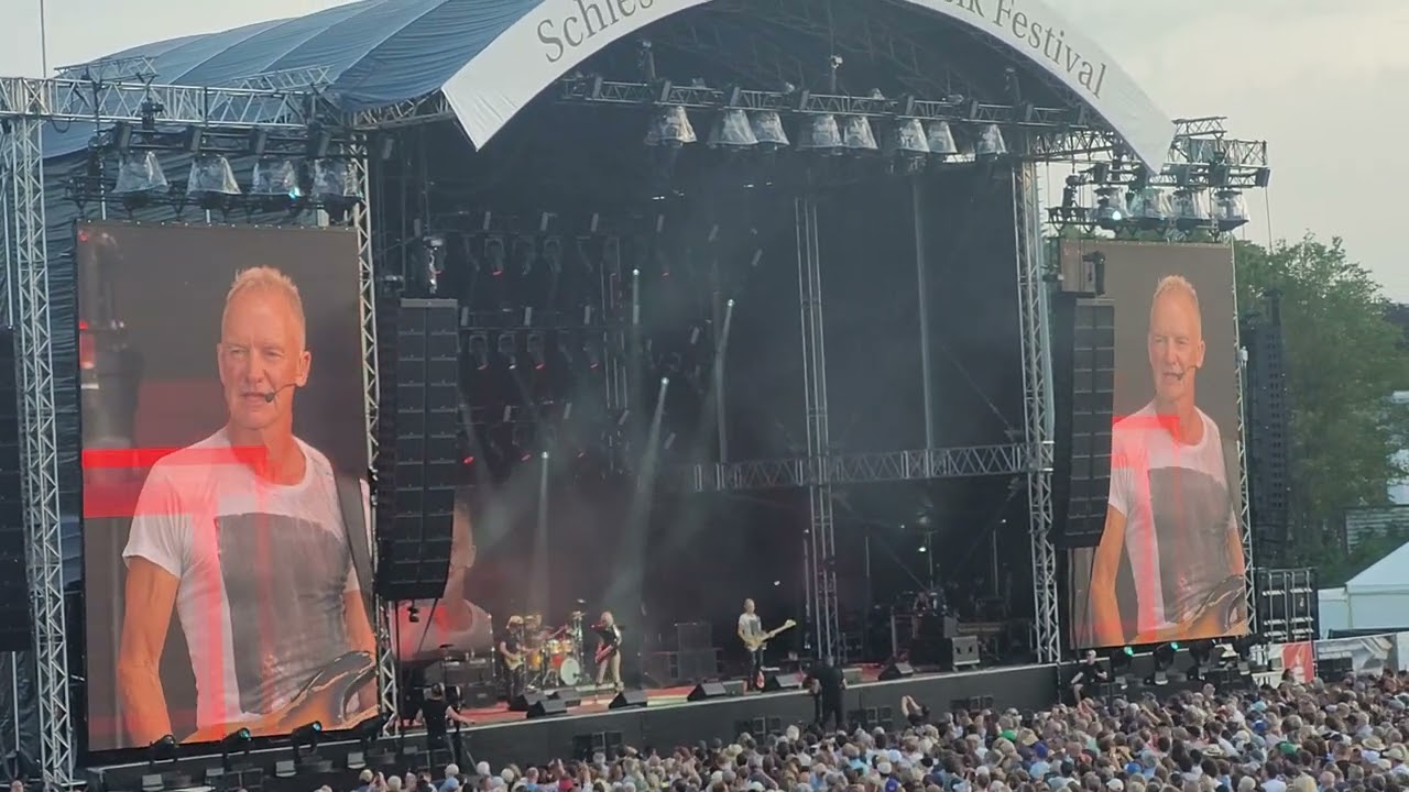 Sting & Sophie Grey - Spirits in the Material World - Nordmarksportfeld, Kiel - 14.06.2025