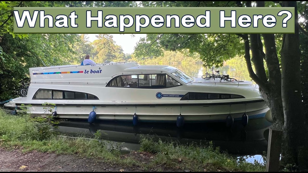 Boat In the Bushes On the River Thames - Part 2. E90