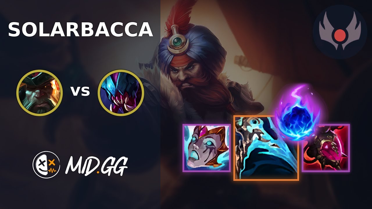 MID.GG: [ solarbacca ] Gangplank TOP vs Rek'Sai | NA GRANDMASTER | LOL Season 2026