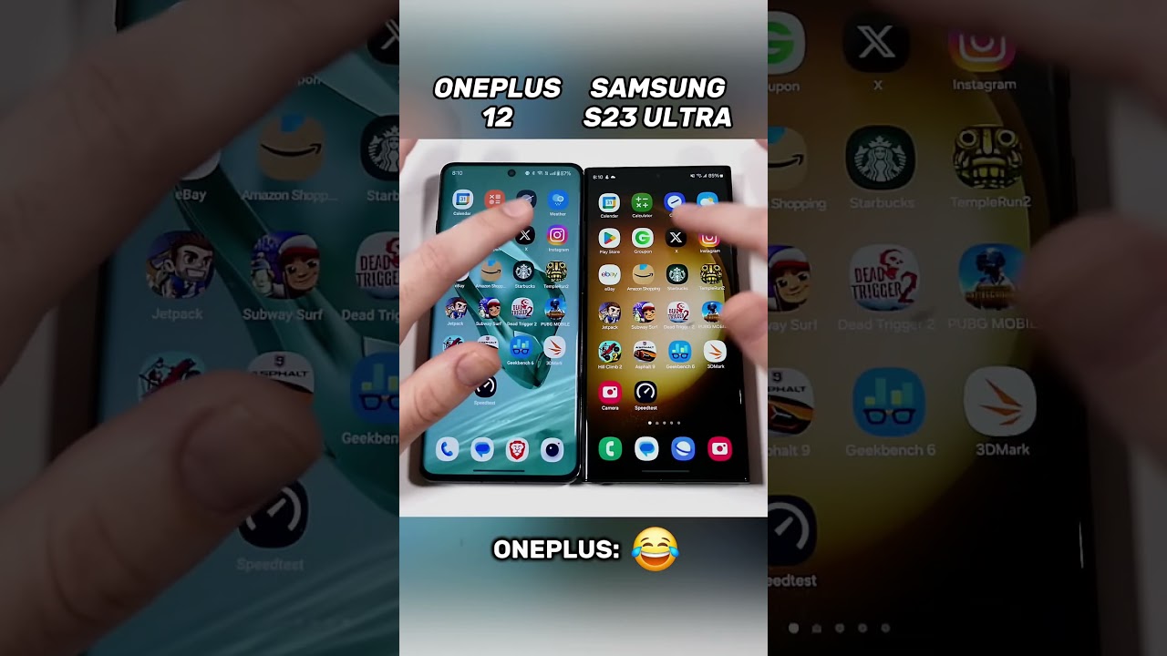 OnePlus 12 vs Samsung S23 Ultra ⚡ Budget Power vs Premium Price! 💥📱 #shorts
