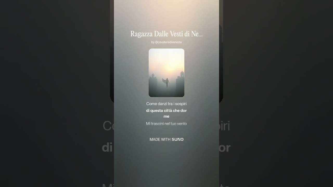 Ragazza Dalle Vesti di Nebbia