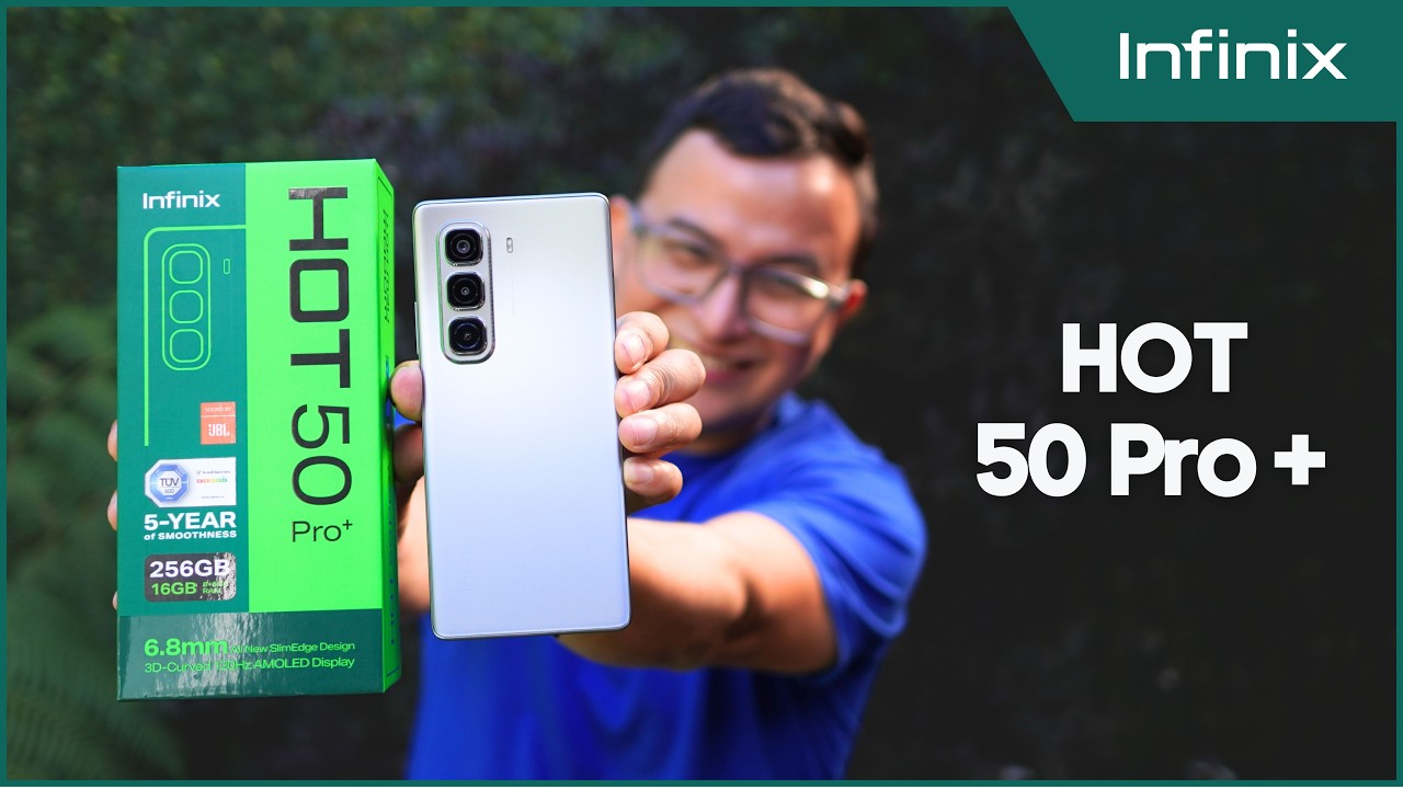Infinix HOT 50 Pro + Распаковка на испанском языке