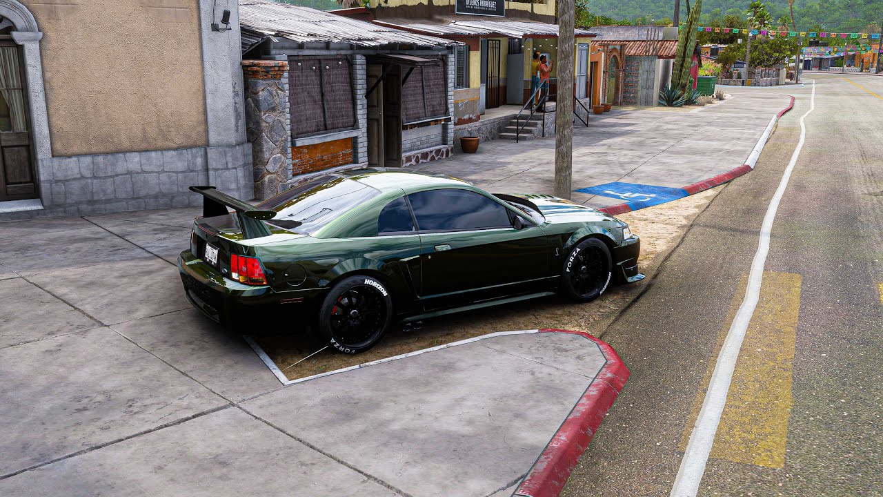 2000 Ford Mustang SVT COBRA R - Forza Horizon 5 PC  4K - Logitech G27