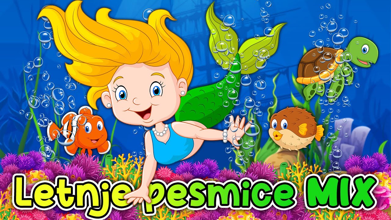 60 min letnjih pesmica MIX 💛 Dečije pesmice za leto 💚 Letnja muzika za decu ❤️️ Pesmice za put 💜