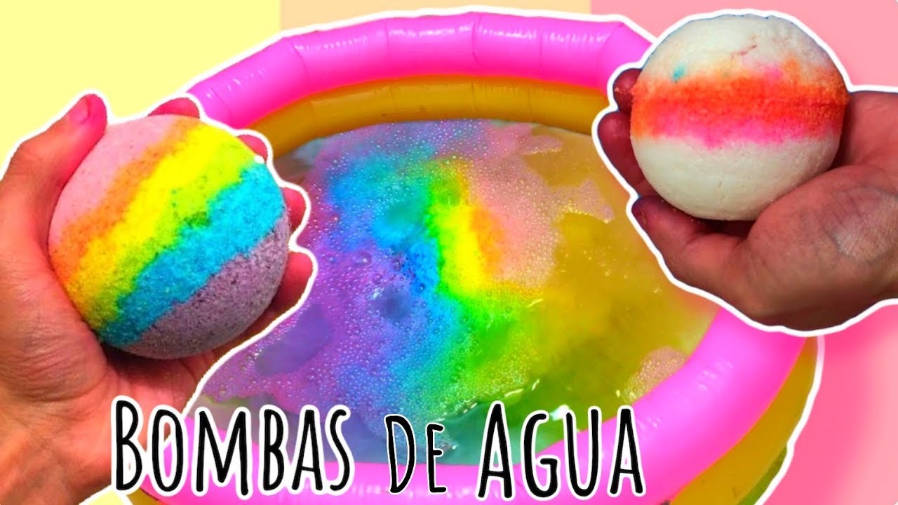 HAZ UNA BOMBA DE BAÑO DE COLORES! 💣🌈
