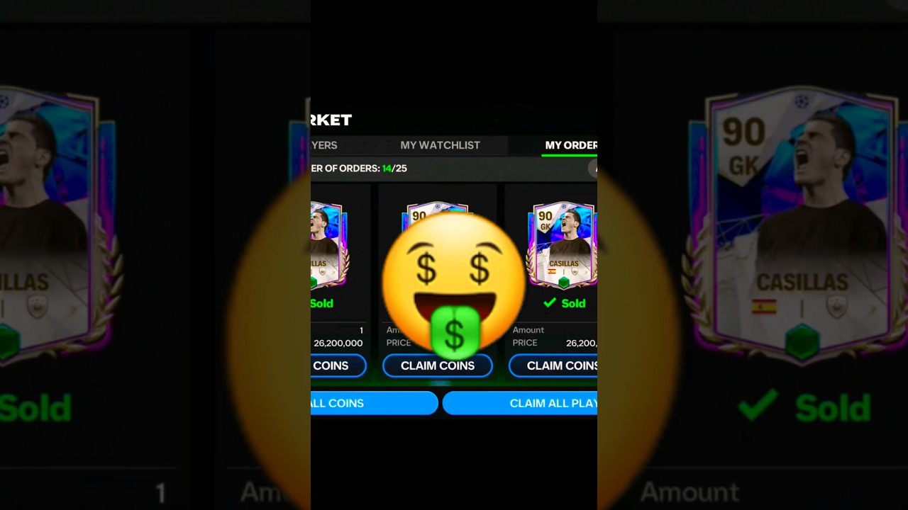 Как заработать более 100 миллионов монет бесплатно 🤑🤑 #fifamobile