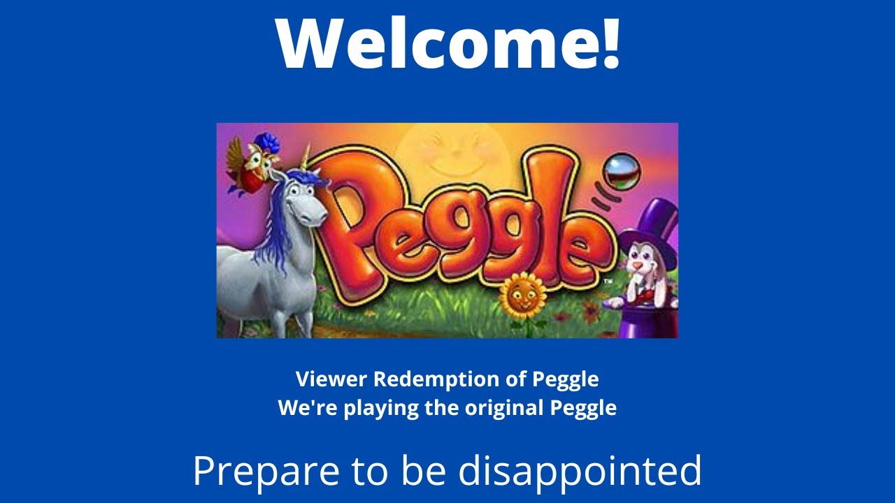 Highlight: To celebrate @tclovesgames' birthday, we're playing the original Peggle