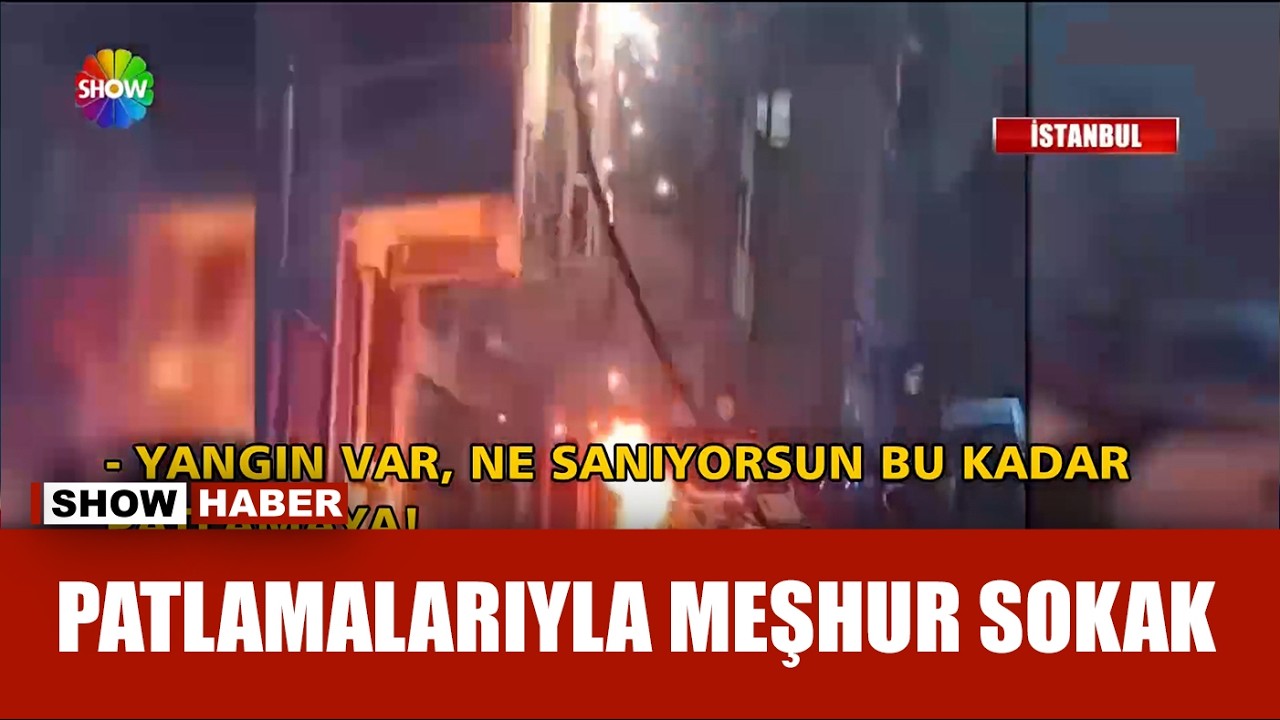 Elektrik direği patladı motorlar küle döndü