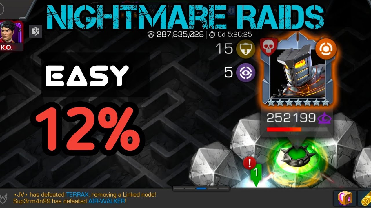 One of the Best Assault champion For The Destroyer |Nightmare Raids| - mcoc