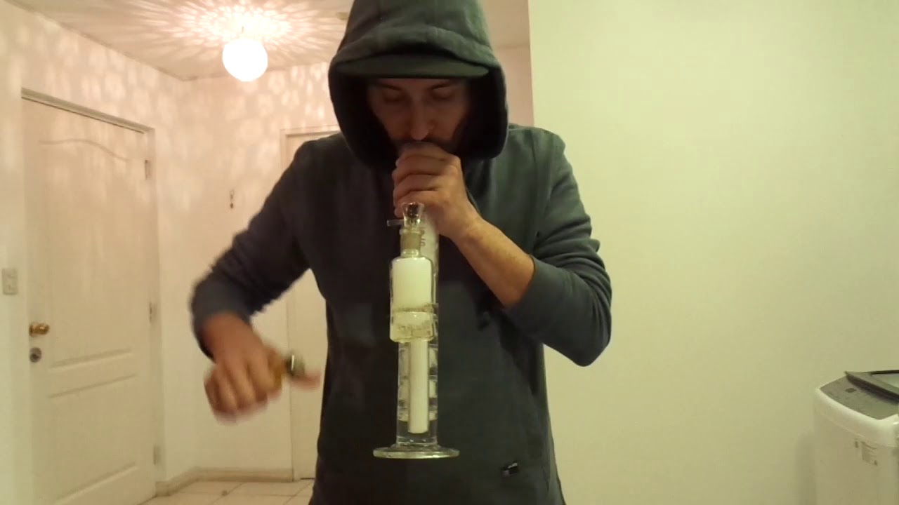 Fumando de bong