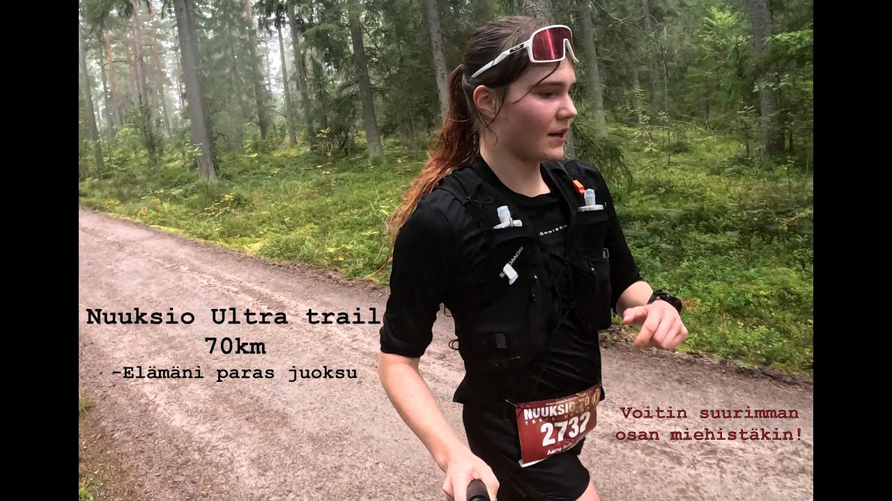 70km juoksukilpailu Nuuksiossa - Tuskien taival!