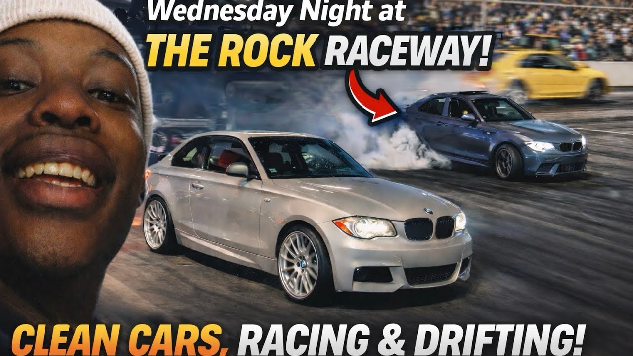 Wednesday Night Madness at The Rock Raceway! Clean Cars, Drag Racing & Drifting