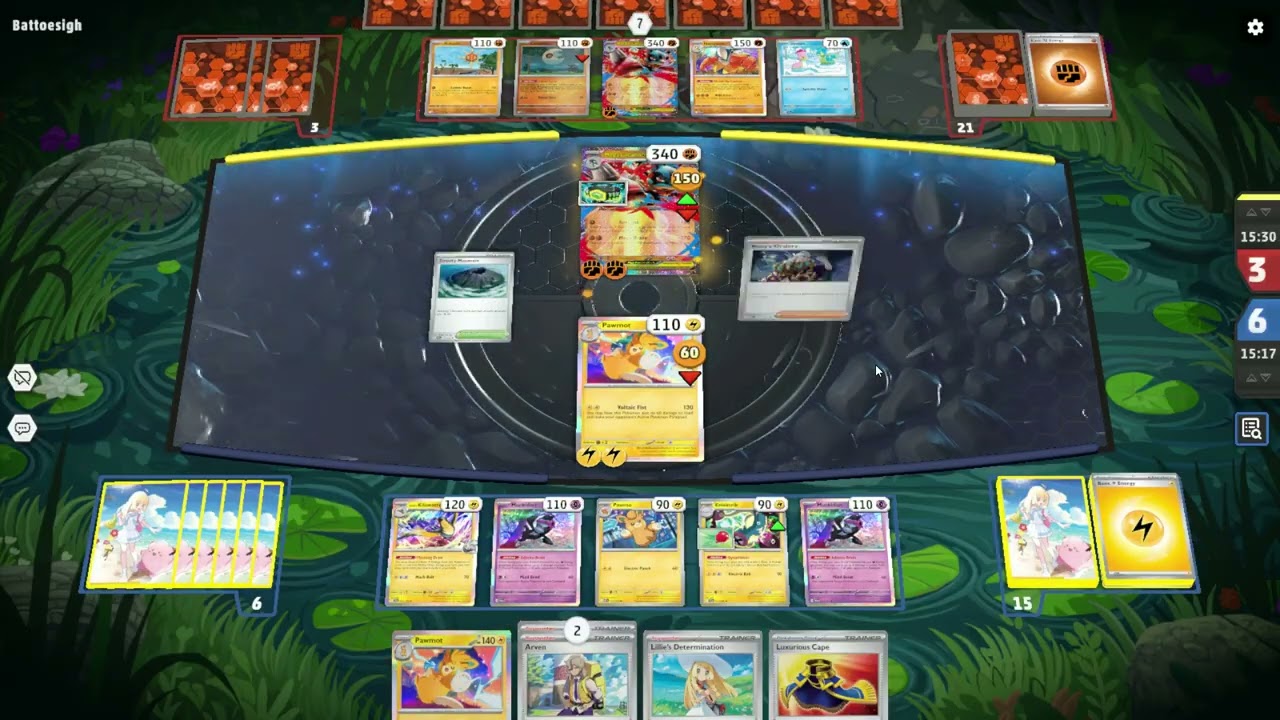 Pokemon TCG Live Pawmot Fun