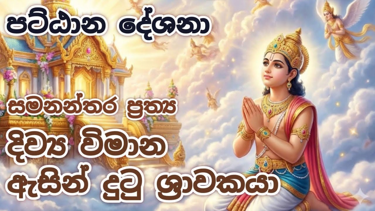 දිව්‍ය විමාන ඇසින් දුටු ශ්‍රාවකයා ❤️පට්ඨාන දේශනා, සමනන්තර ප්‍රත්‍ය අතිපූජ්‍ය බඩල්ගම විපුලසිරි හිමි.