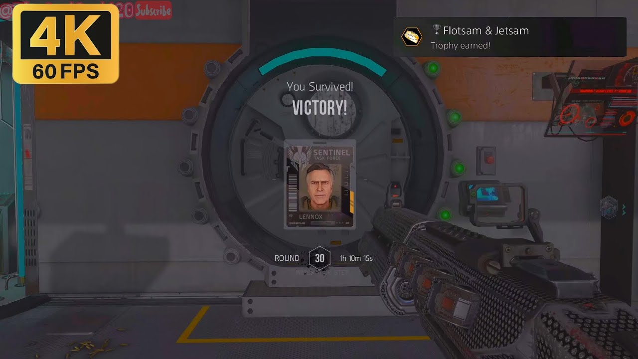 ADVANCED WARFARE ZOMBIES: CARRIER EASTER EGG! 4k60FPS (NO COMMENTARY)