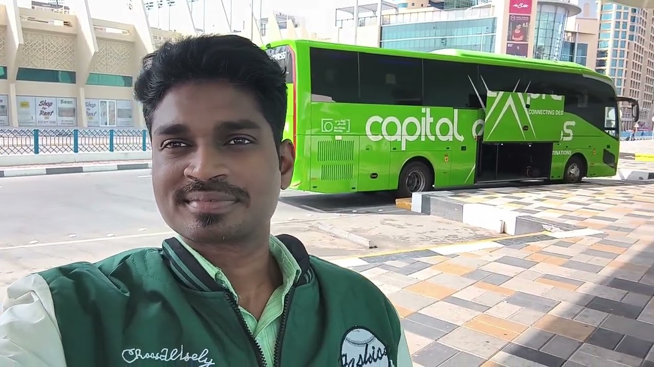 I am in AbuDhabi Capital City Bus Station 😀😀🥳