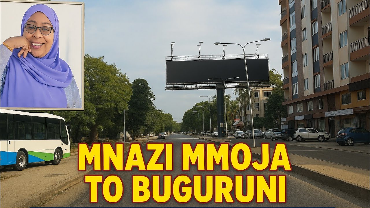 Driving from Mnazi Mmoja to Buguruni | Dar es Salaam Bus Routes 2025
