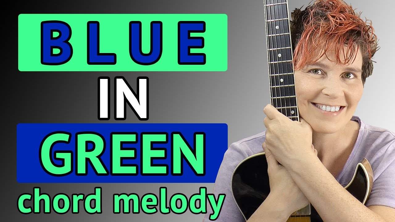 BLUE IN GREEN (Майлз Дэвис) Урок игры на гитаре соло