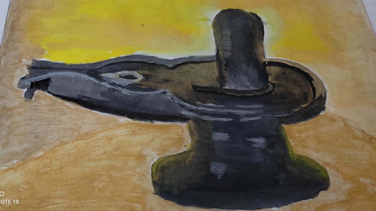 How to draw Shivling , Mahadev Status #viral #art #drawing #artshorts #shorts @RoyalArt33 