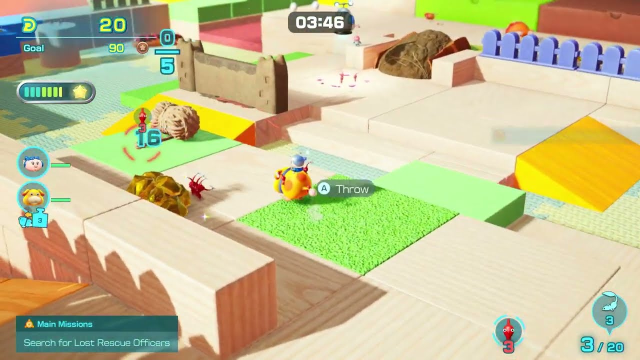 Dandori Training (no commentary) - Pikmin 4