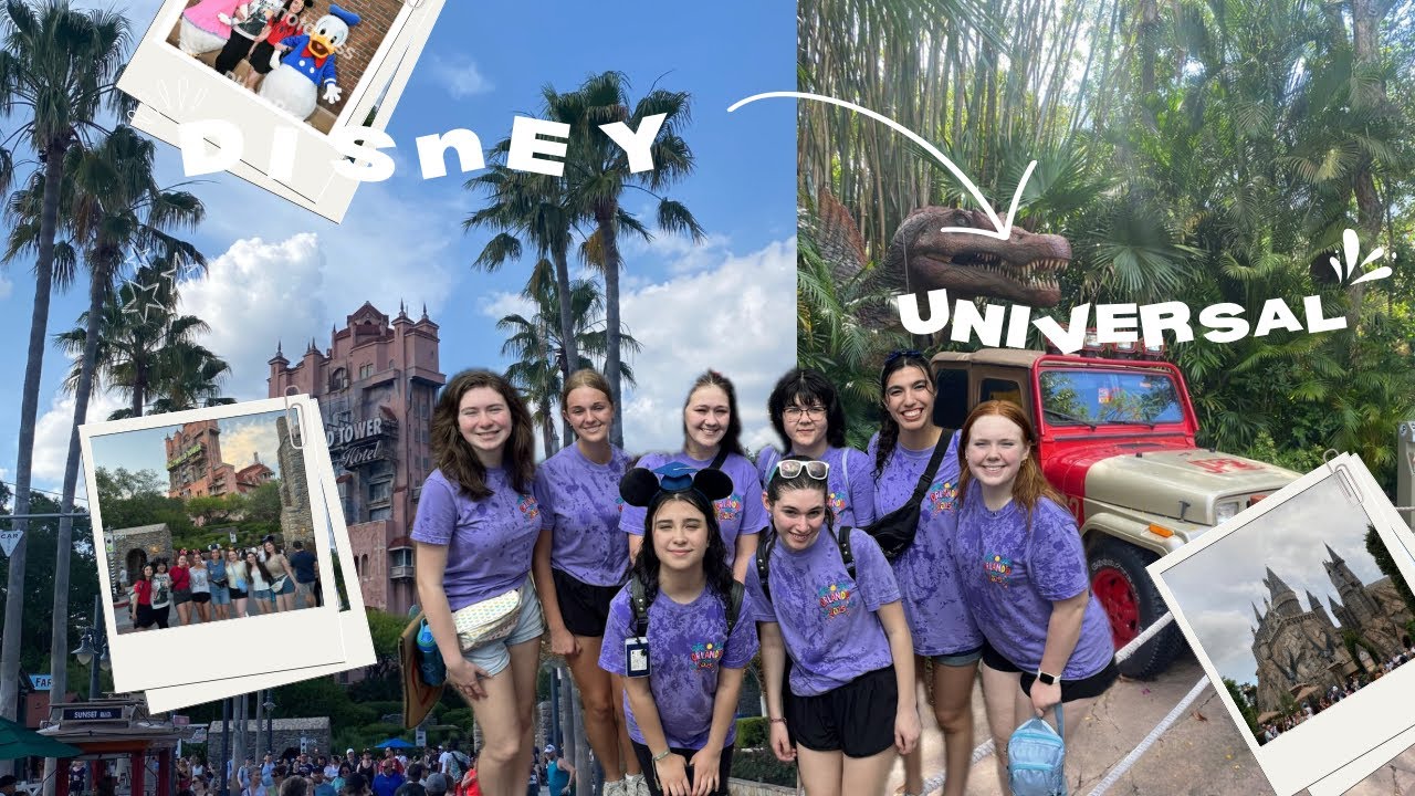 A WEEK AT DISNEY AND UNIVERSAL ORLANDO!! With friends~ 🎢🌎🏰 (+DECA ICDC) VLOG #1 (4/25/25) 