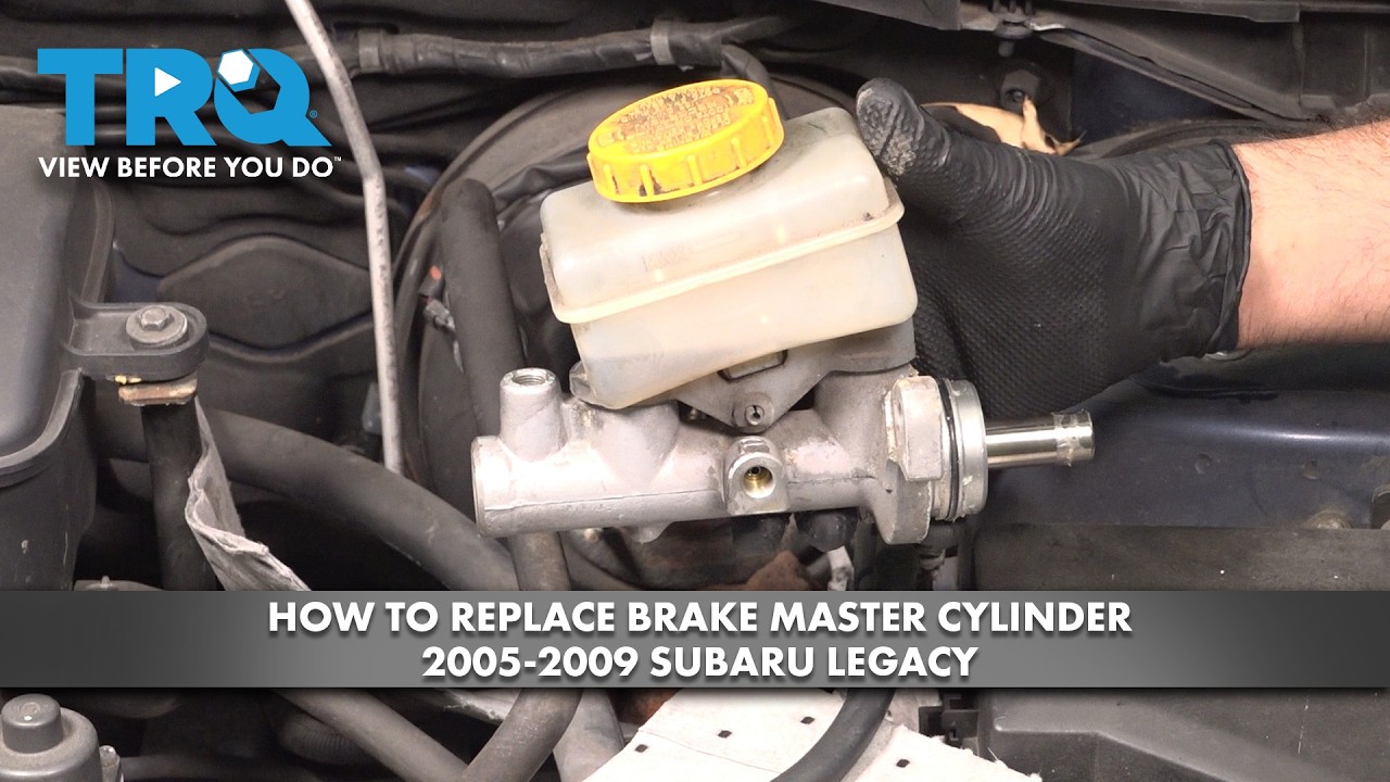 How to Replace Brake Master Cylinder 2005-2009 Subaru Legacy