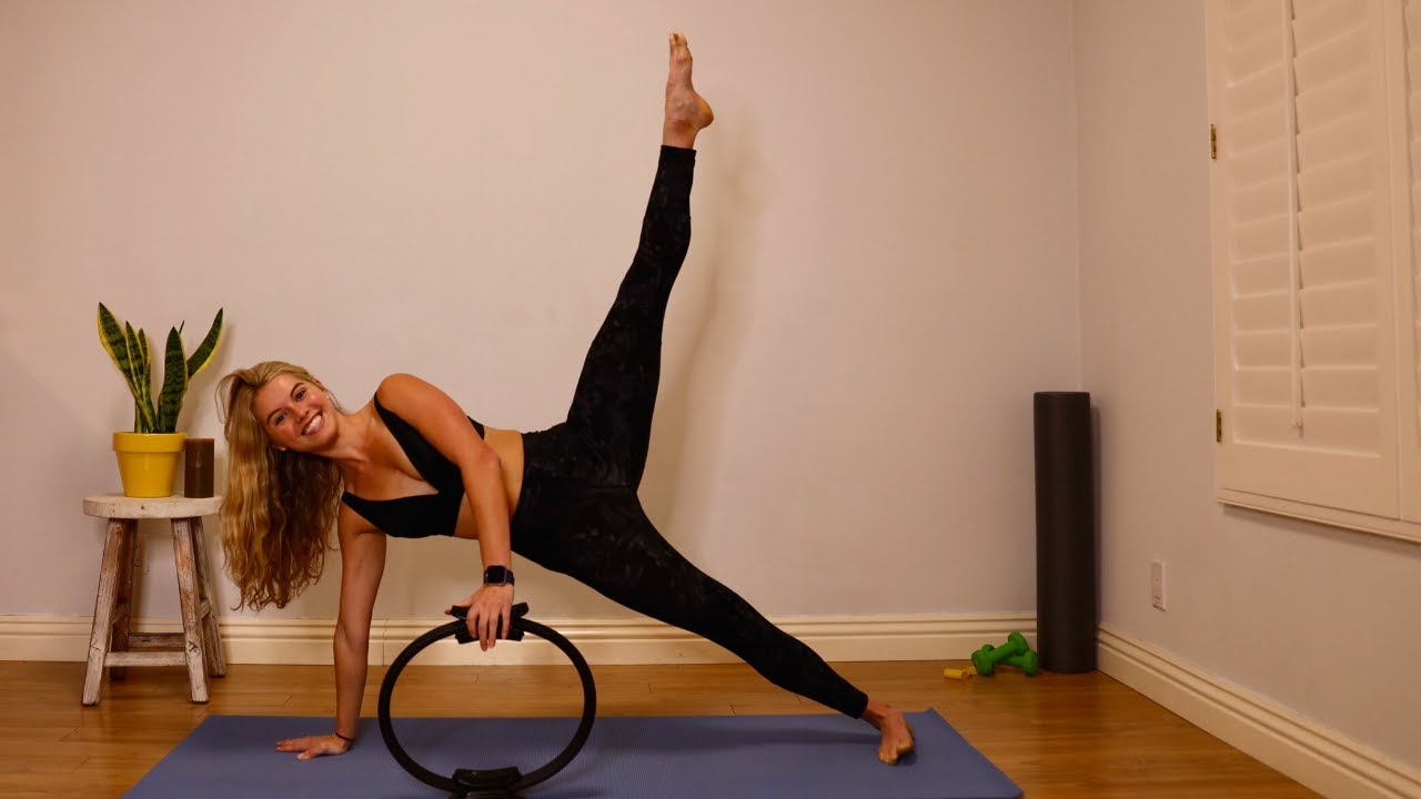 60 MIN PILATES WORKOUT with Magic Circle