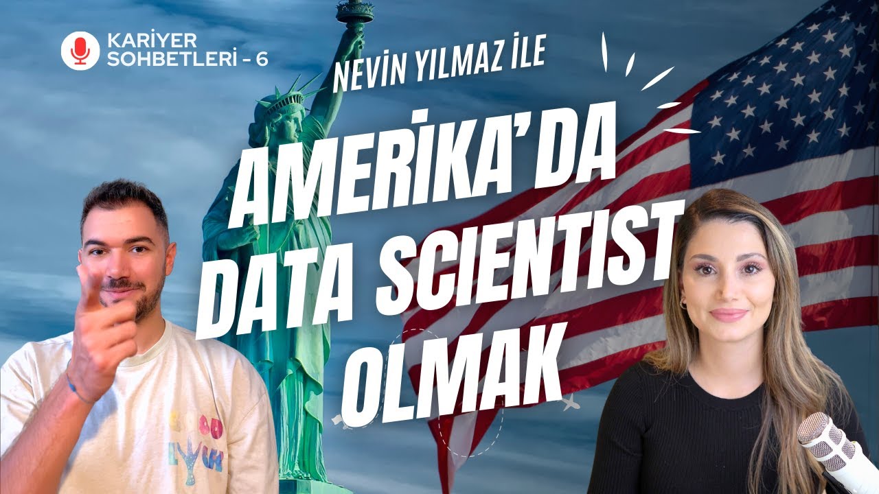 Amerika'da Data Scientist Olmak | #amerika #yurtdışı #yazılım #veribilimi #datascience