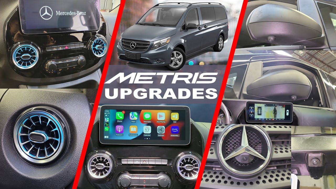 ОСНОВНЫЕ ОБНОВЛЕНИЯ Mercedes Benz Metris ANDROID 11 ЭКРАН ОКРУЖАЮЩАЯ ПОДСВЕТКА 360 КАМЕРА APPLE C...