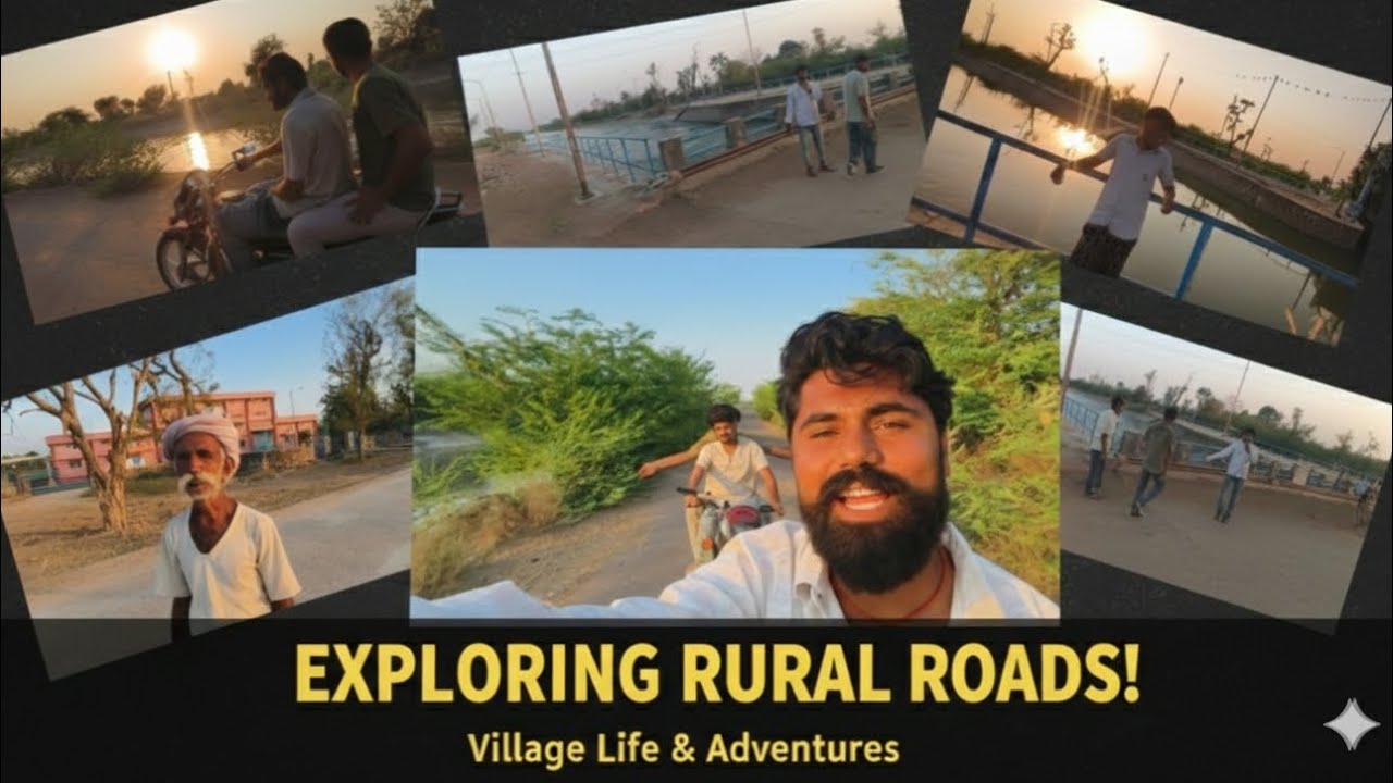 New vlog Exploring rural roads  || village life & adventure #vlog #villagelife #adventures 