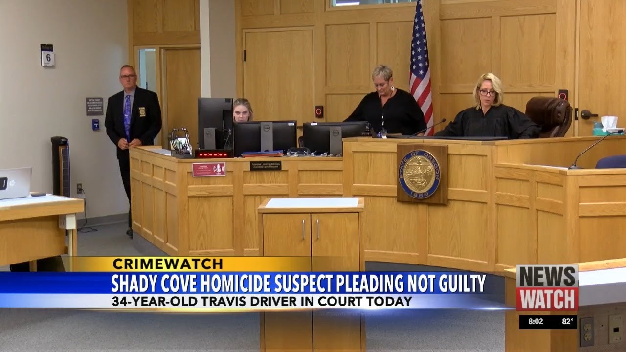 Suspect in Shady Cove homicide pleading not guilty