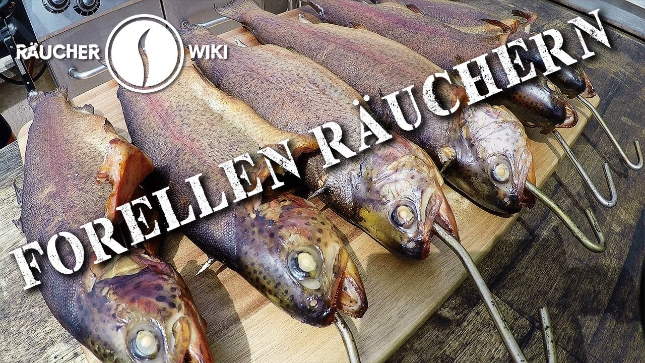 Forelle r&auml;uchern  (R&auml;ucherwiki Folge 15)