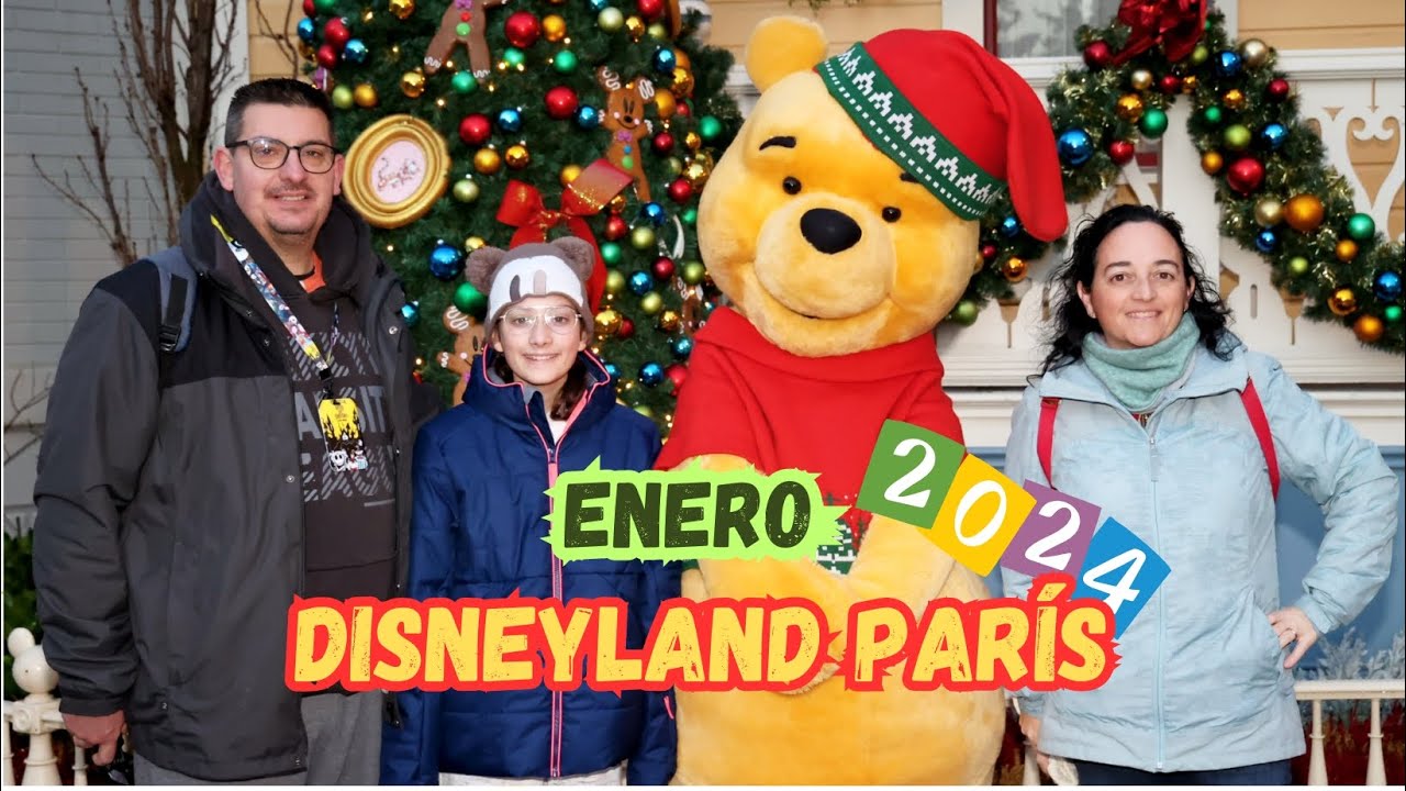 NAVIDAD EN Disneyland Paris 🏰 Enero 2024