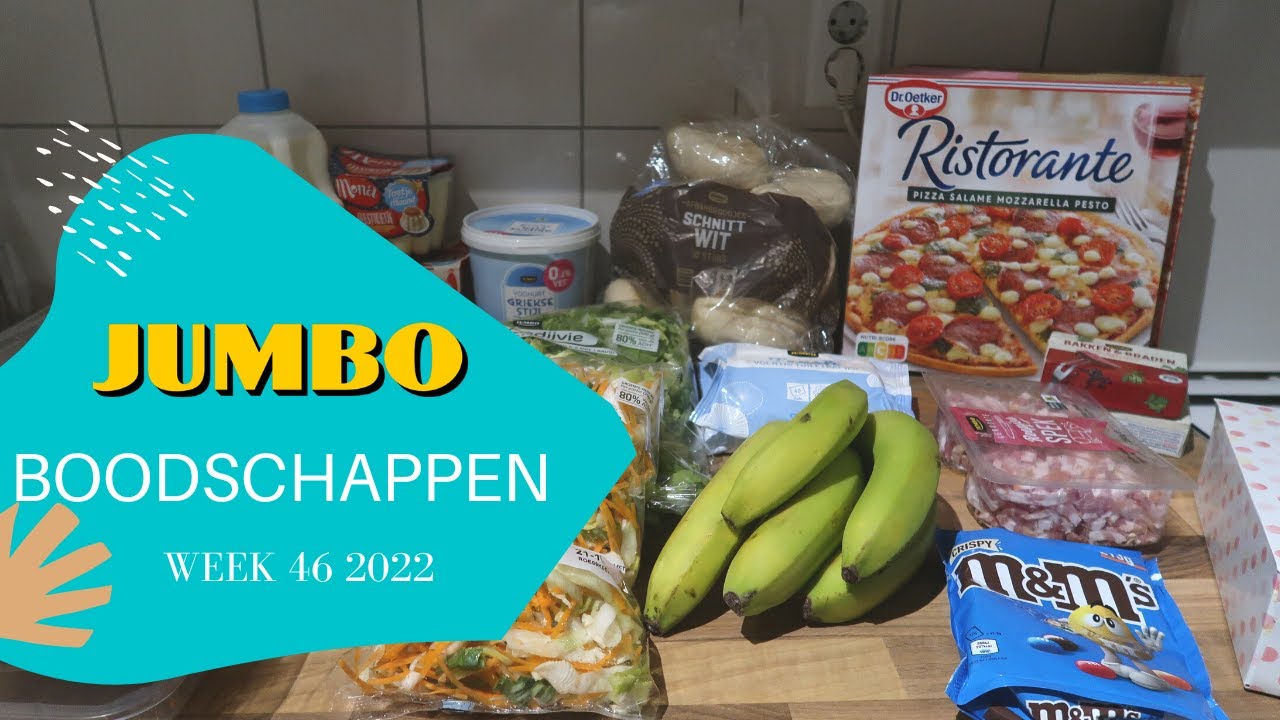 JUMBO BOODSCHAPPEN SHOPLOG WEEK 46 2022