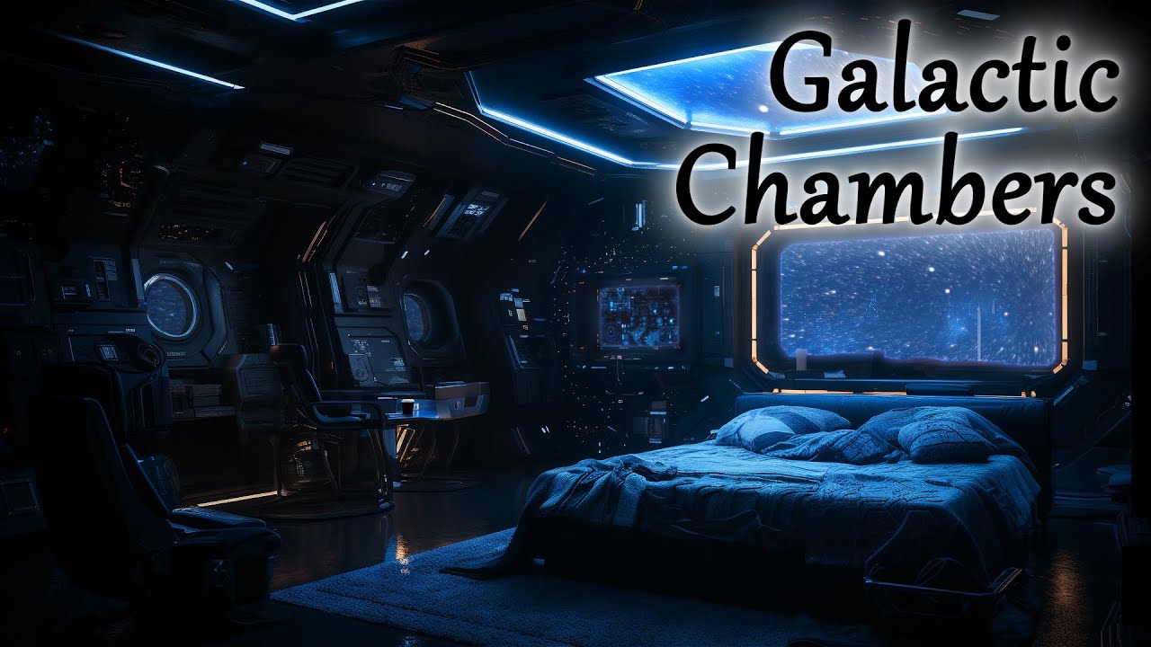Galactic Chambers | Space Noise Ambience | Relaxing Sounds of Space Flight | LIVE