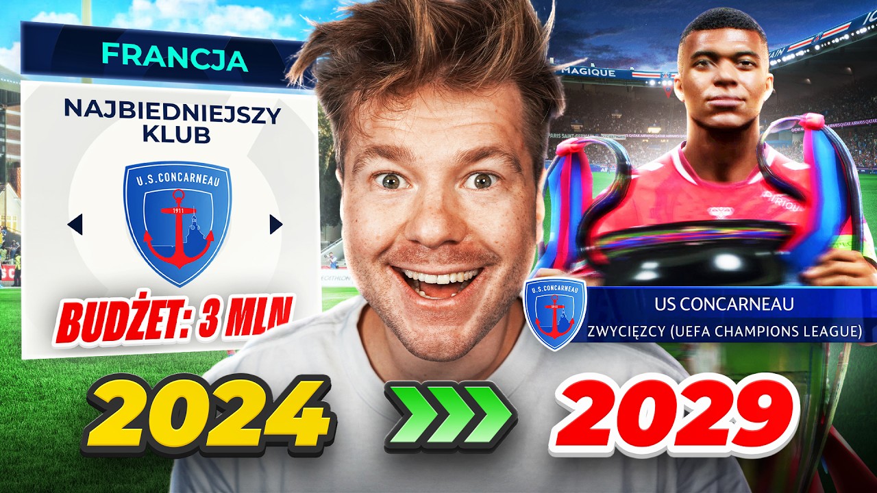 KUPIŁEM MBAPP&Eacute; do NAJBIEDNIEJSZEGO KLUBU we FRANCJI w FC 24!