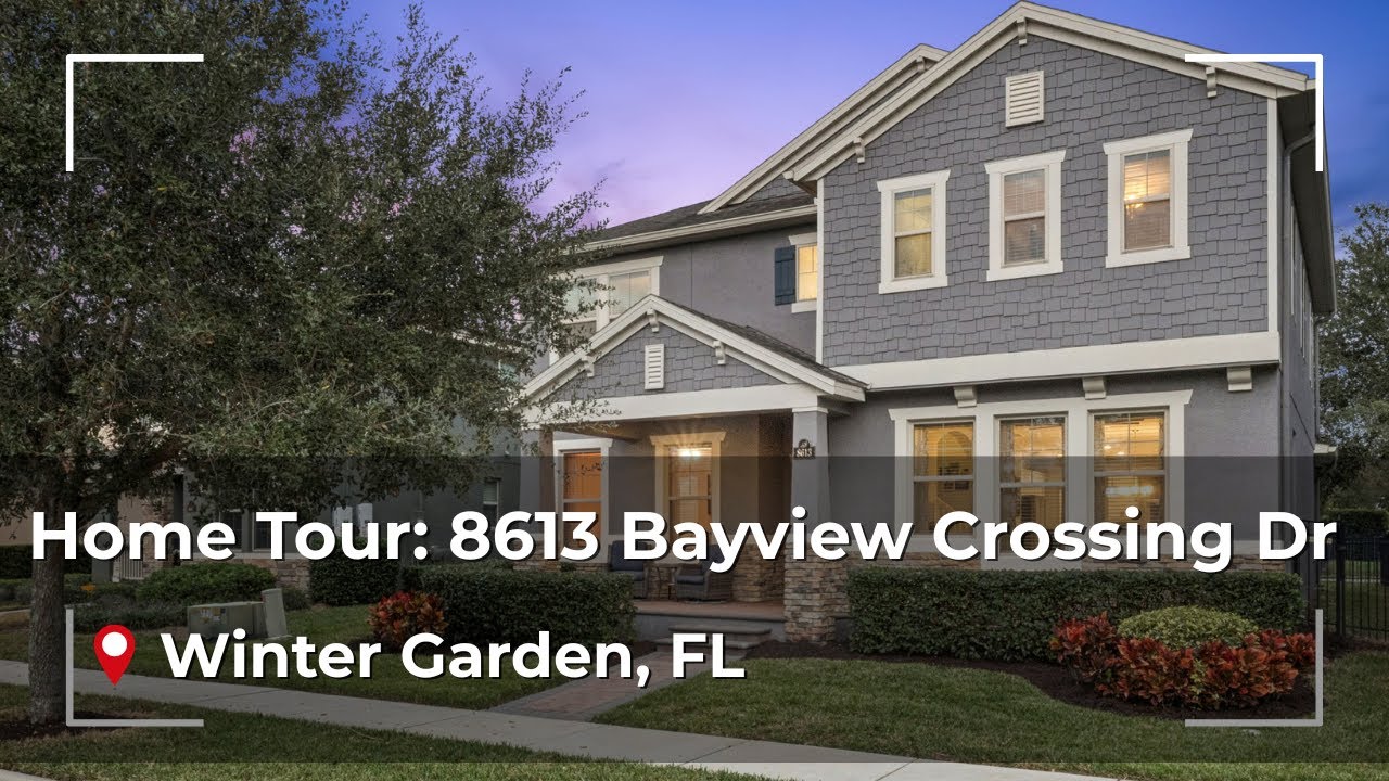 🏡 Home Tour: 8613 Bayview Crossing Dr, Winter Garden, FL