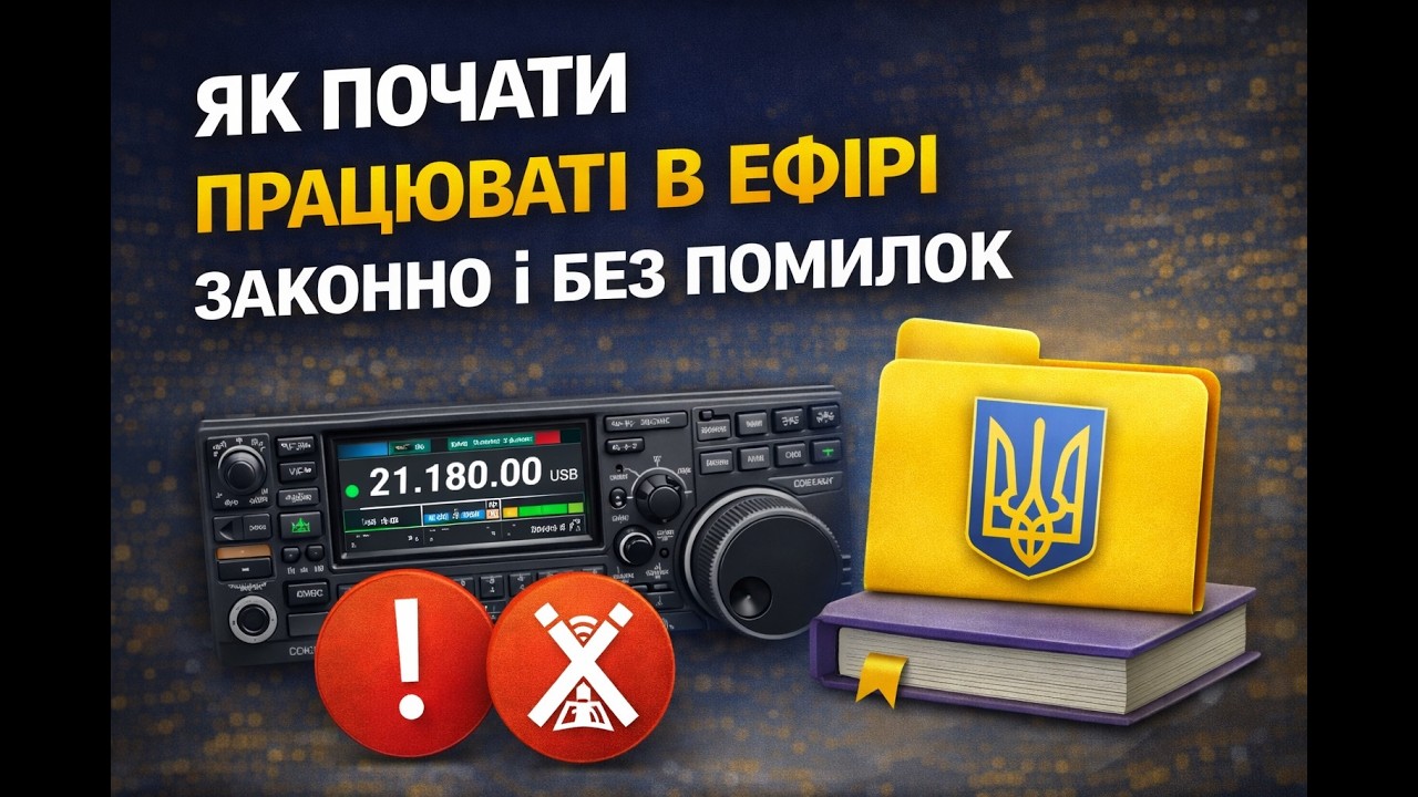 Що таке позивний, частоти та правила роботи в ефірі