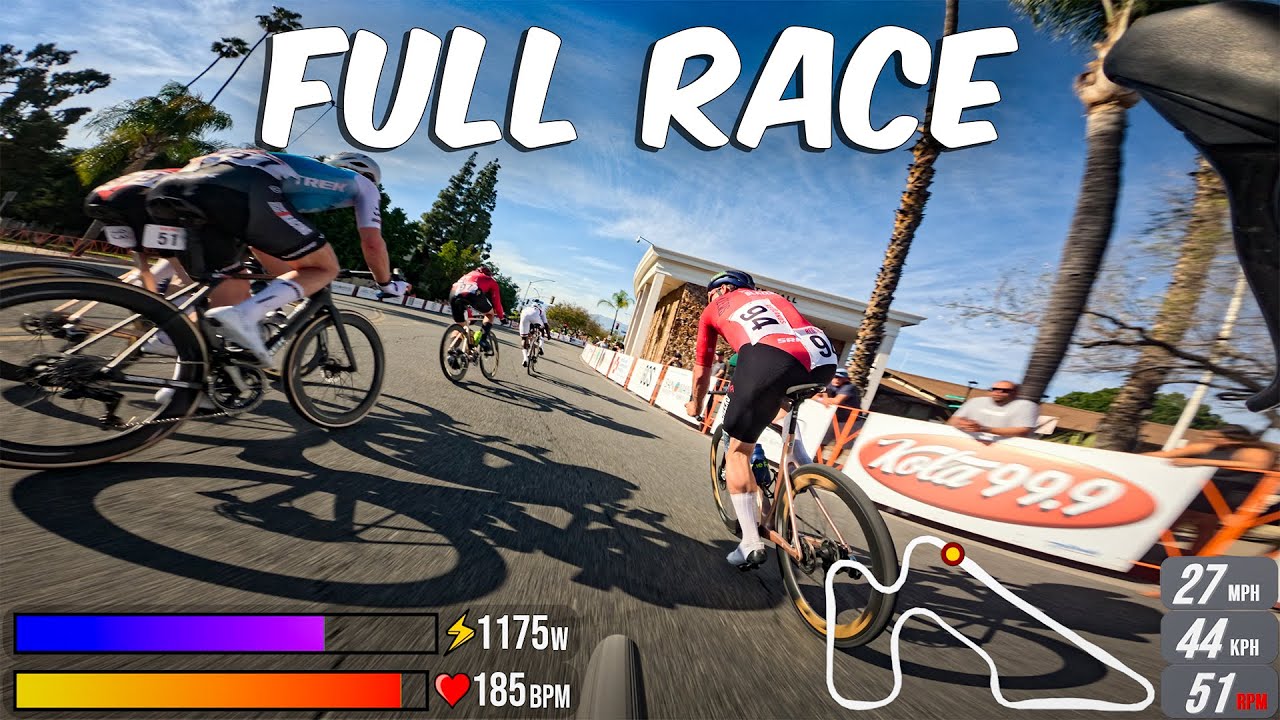 Chaotic Close Range Criterium Racing - Redlands Pro Crit [FULL RACE]