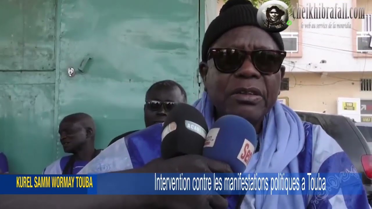 KUREL SAMM WORMAY TOUBA (KSWT): Intervention des Baye Fall contre les manifestations politiques.