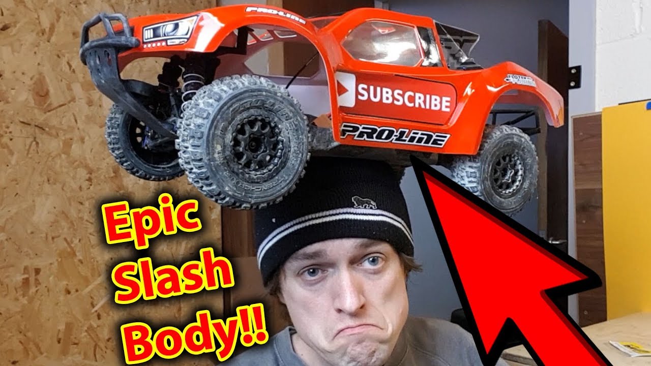 TRAXXAS SLASH 4x4 Gets a New Body Proline Flotek Fusion