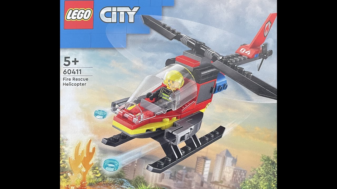 Lego City - 60411 - Fire Rescue Helicopter