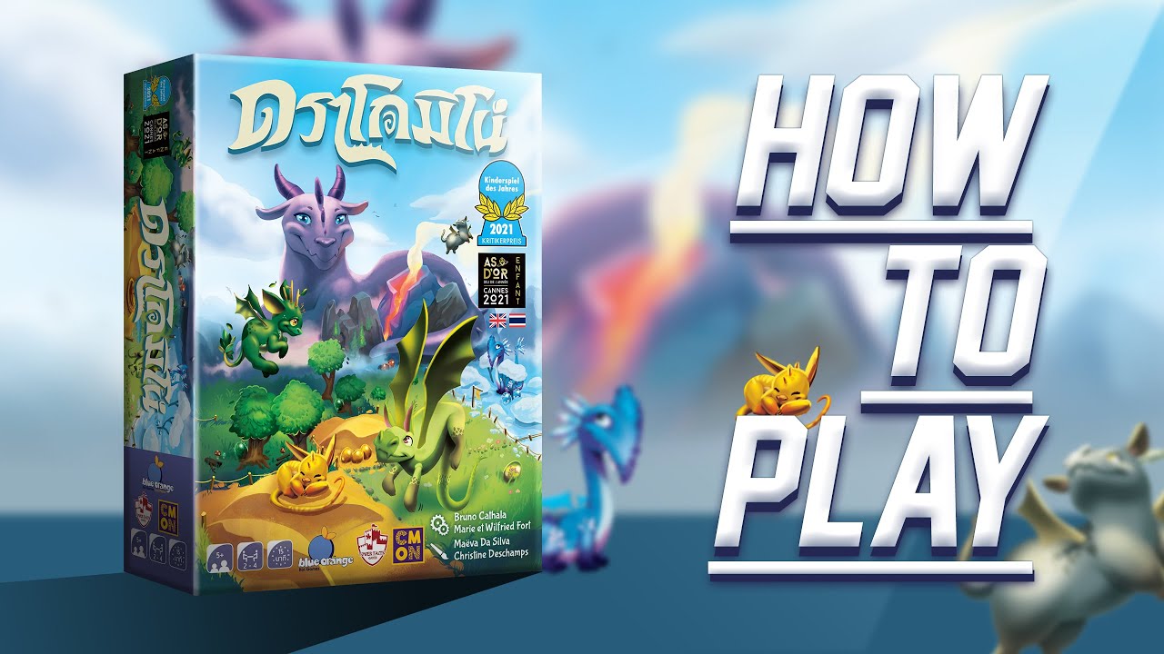 [วิธีเล่น] DRAGOMINO ดราโกมิโน่ - How to Play DRAGOMINO by Tower Tactic Games