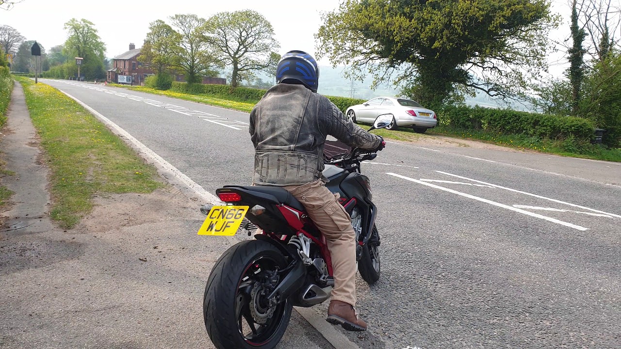 2016 HONDA CB650F TEST RIDE