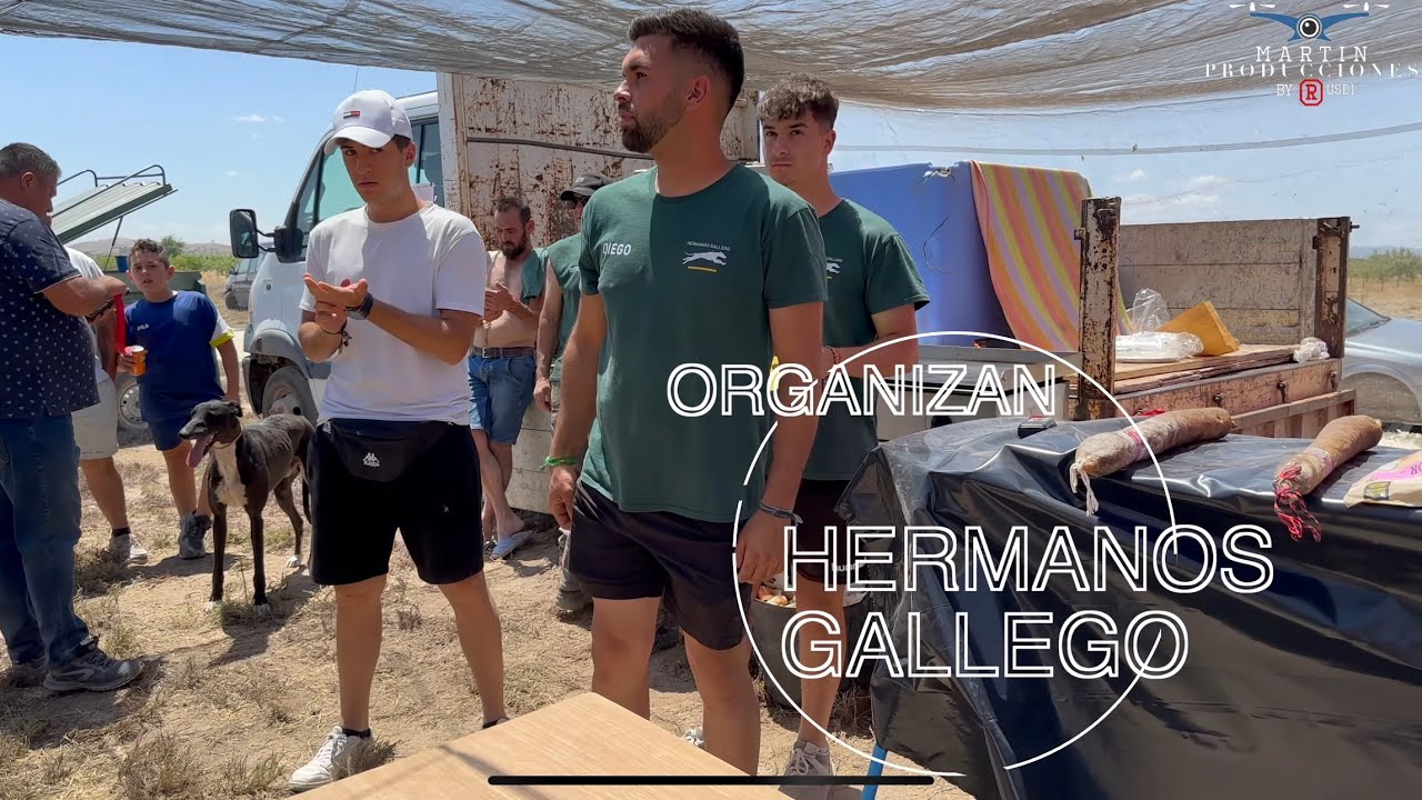 VILLAFRANCA DE LOS CABALLEROS CARRERA DE GALGOS 800M RECTA