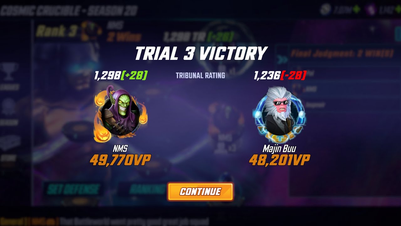 Cosmic Crucible W2/R3 Attacks(NO TALKING JUST GAMEPLAY)-MSF 