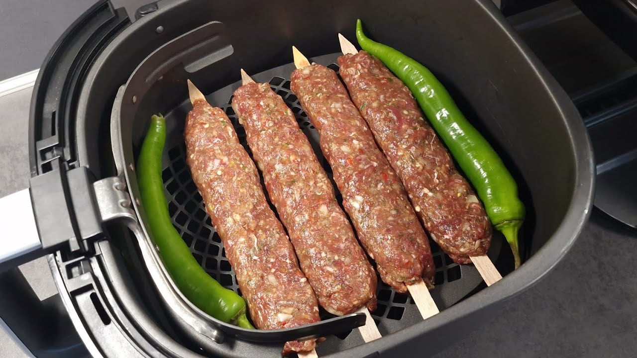 Airfryerda Adana Kebab Tarifi✅️Airfryer Tarifleri👍Philips Airfryer Tarifleri ✅️ Kebab Tarifi👍