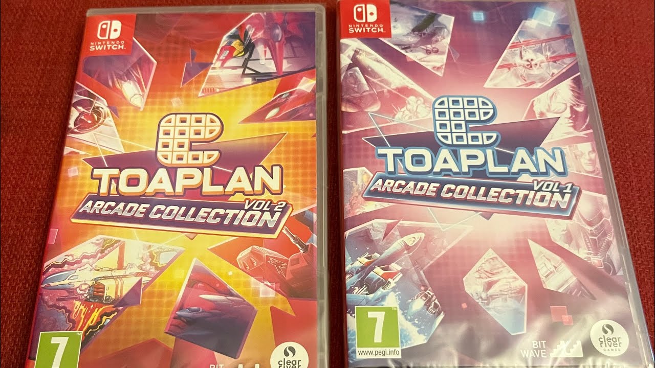 Toaplan Arcade collection 1 and 2 for the Nintendo Switch, opening and gameplay. 