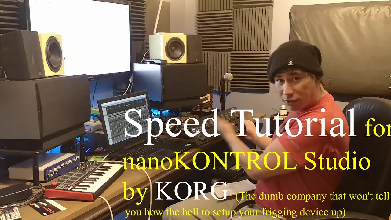 Учебное пособие по Korg nanoKONTROL studio