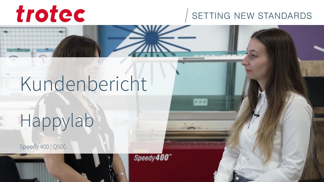Kundenbericht Happylab Wien | Fablab, Makerspace | Speedy 400, Q500